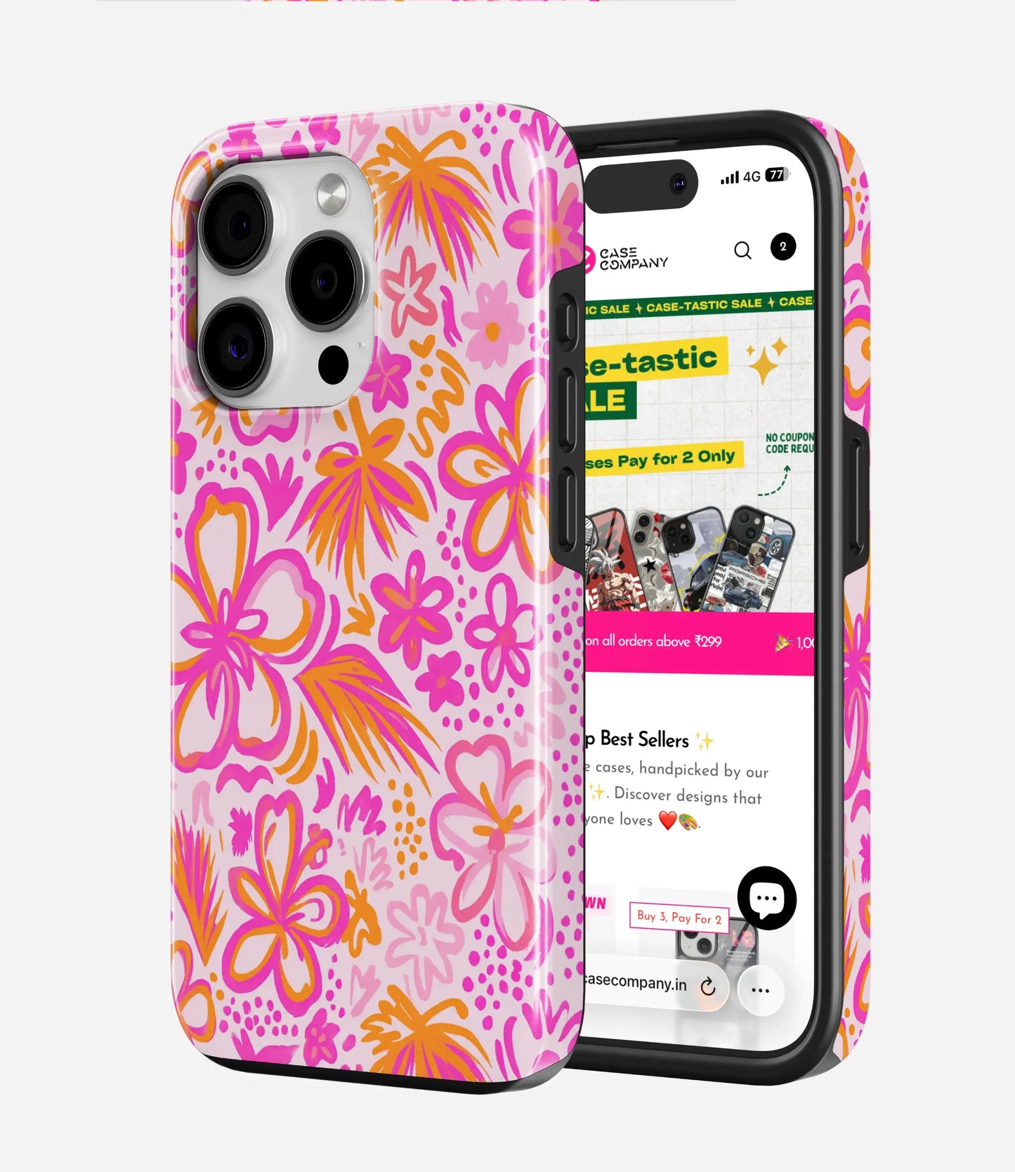 Tropical Pop Glossy Armoured Case