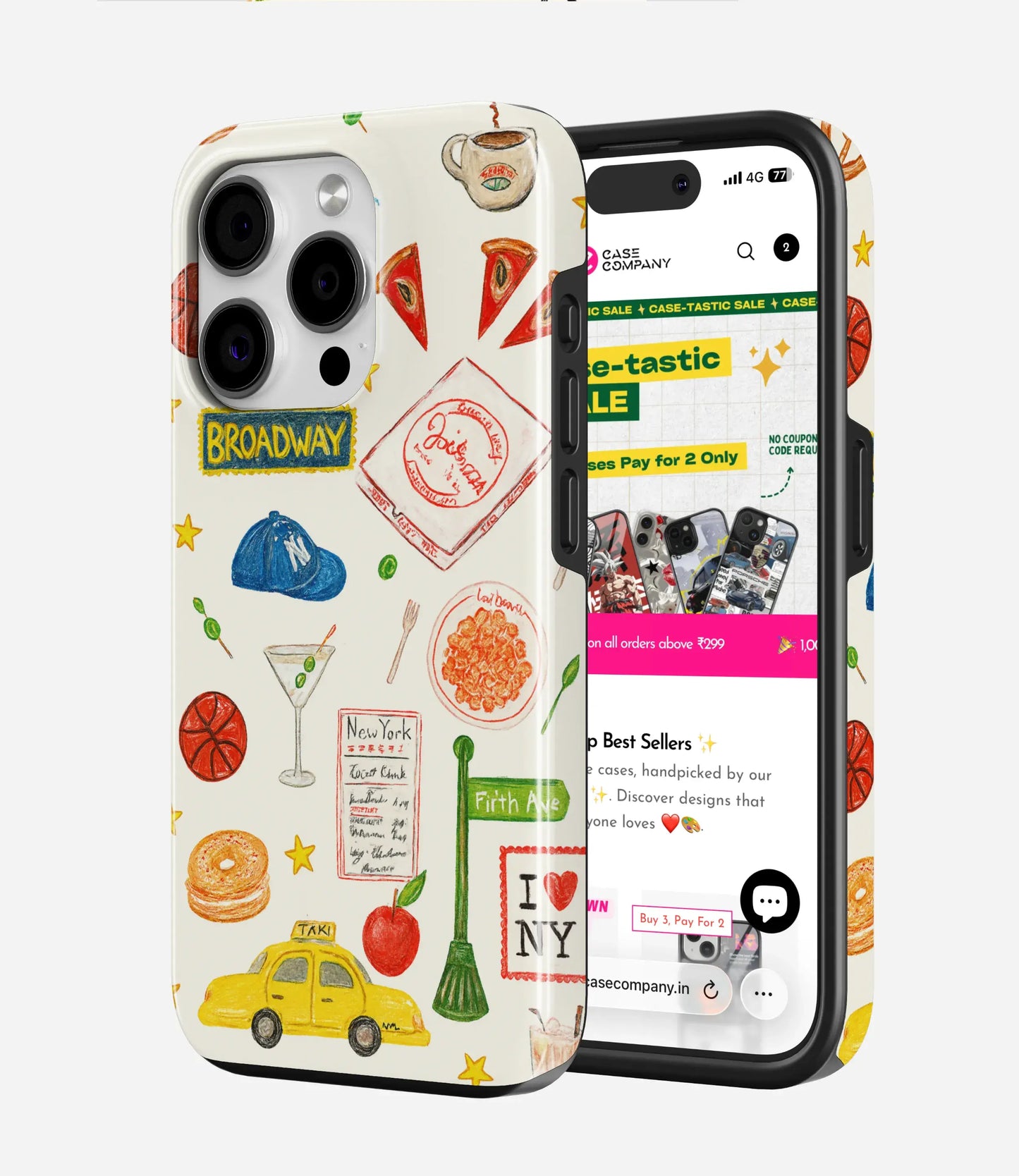 Broadway Lights Glossy Armoured Case