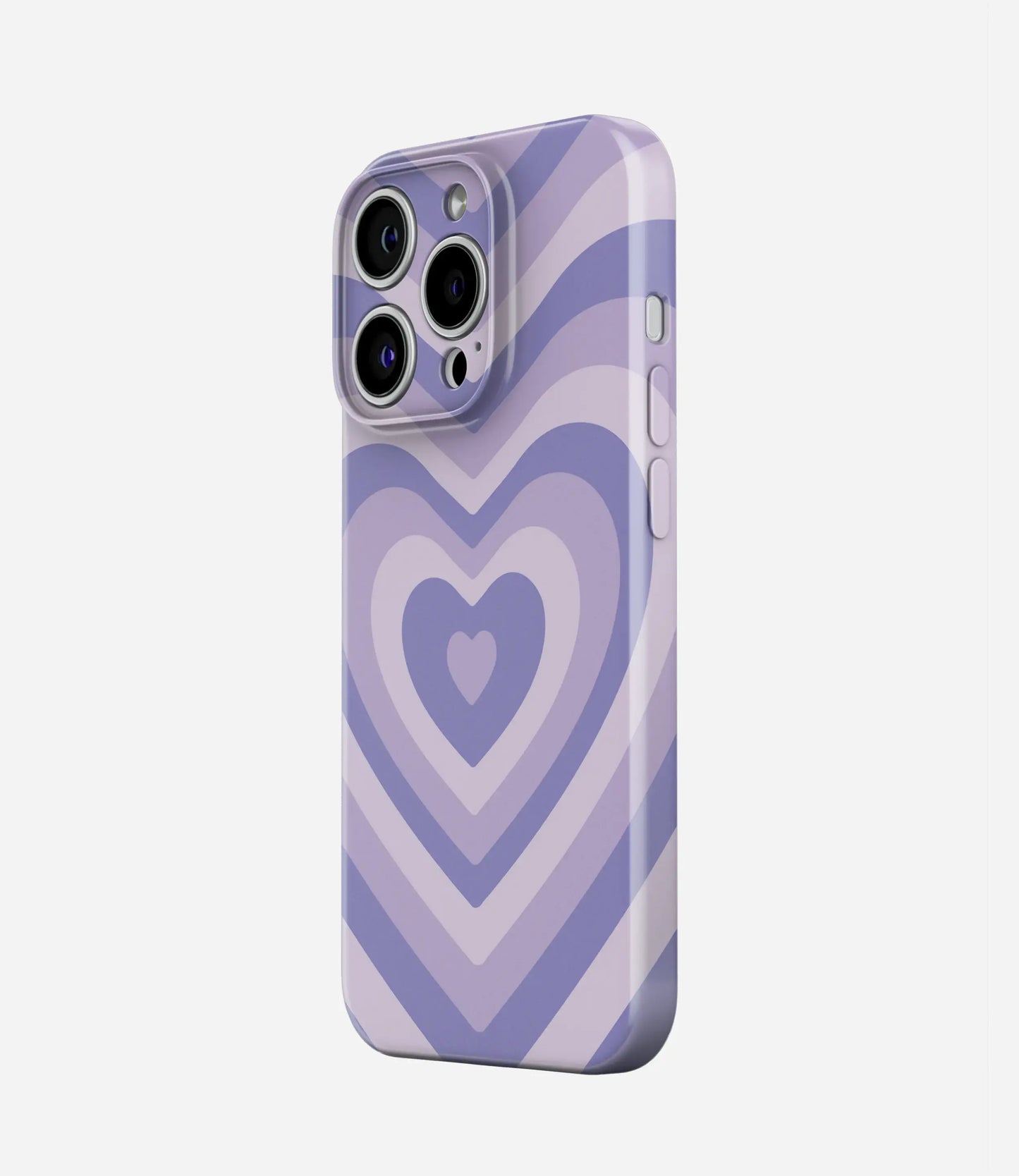 Violet Vibes Glossy Hard Case