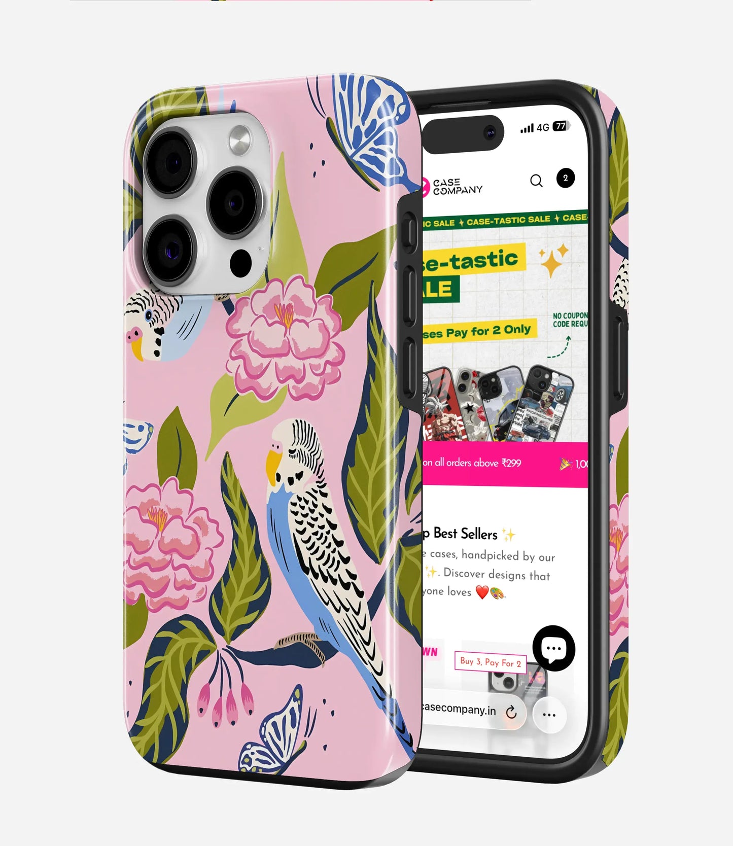 Birds of Bloom Glossy Armoured Case