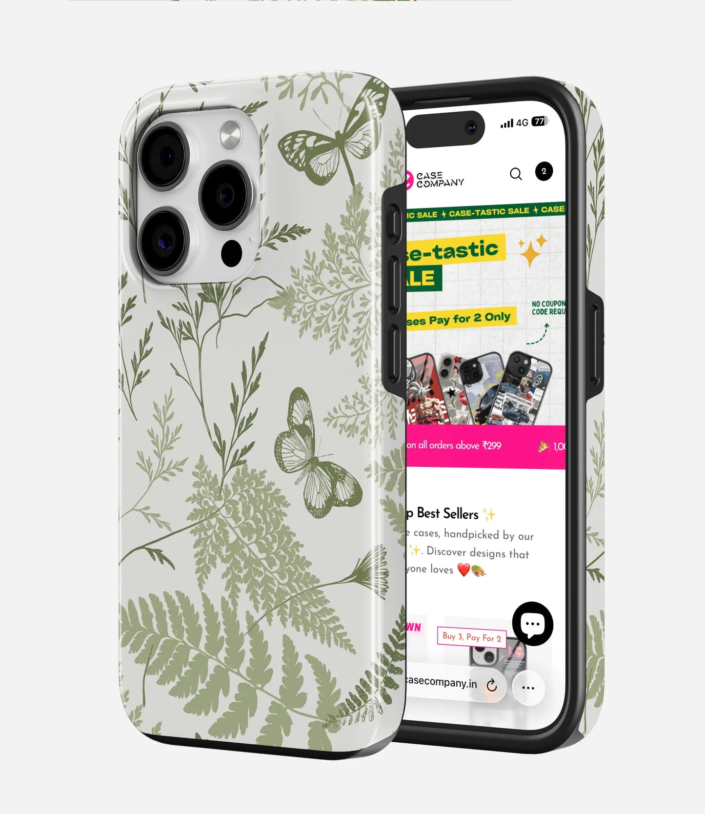 Botanic Breeze Glossy Armoured Case