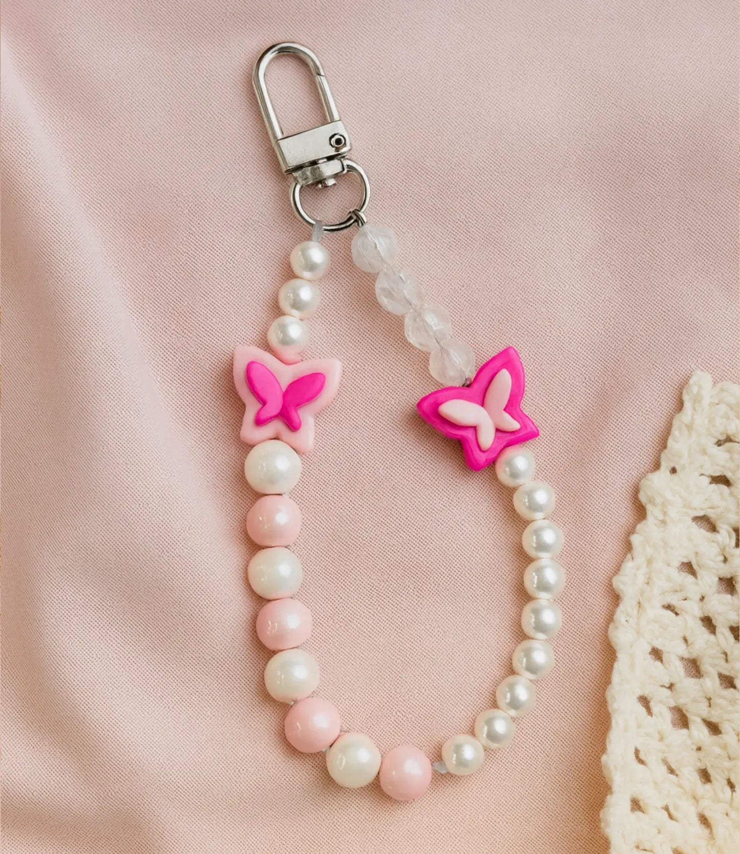 Dreamy Butterfly Phone Charm