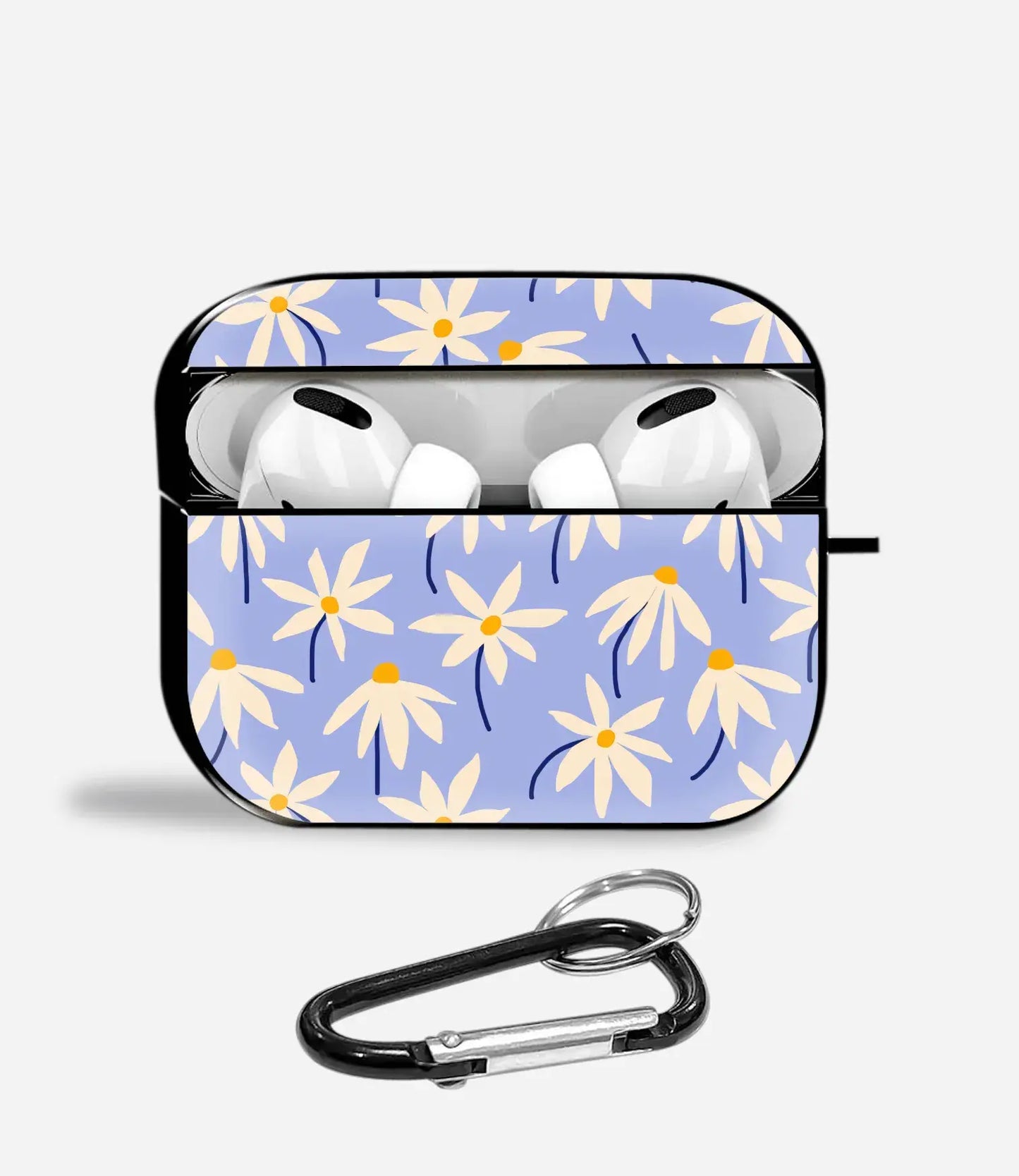 Lilac Daisy Aipods Glass Case