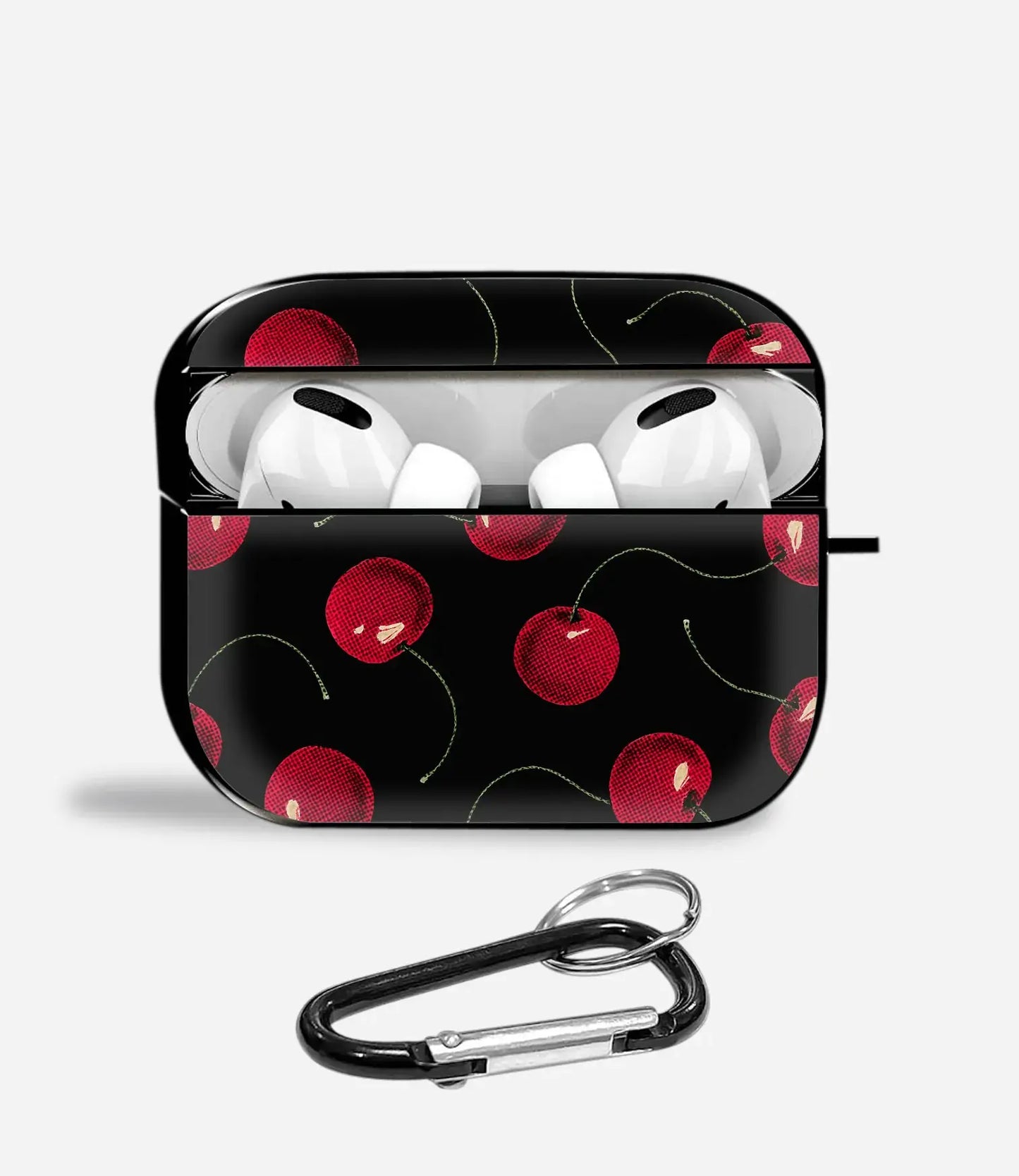 Retro Cherry Pop Aipods Glass Case