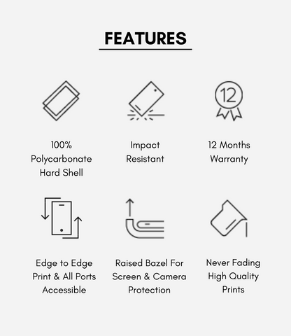 Candy Hearts Hard Case