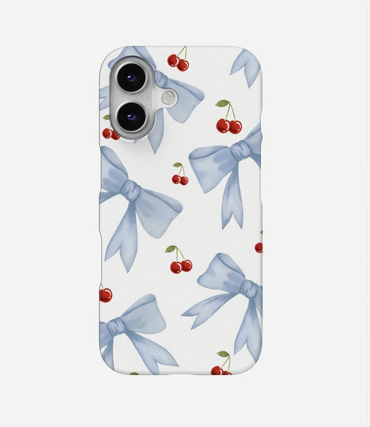 Berry Bow Bloom Hard Case