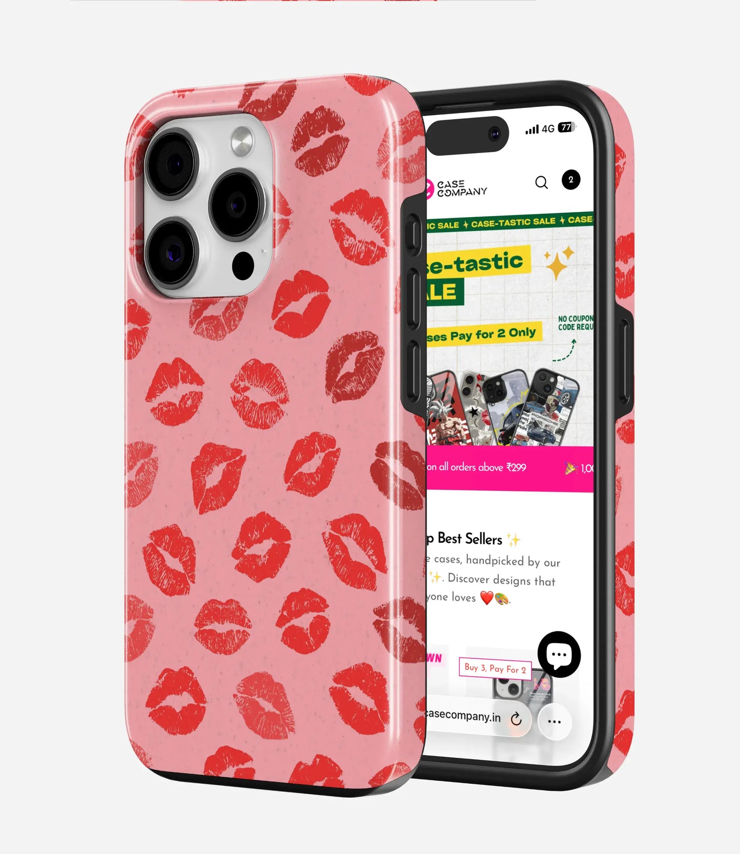 Kiss Me Quick Glossy Armoured Case