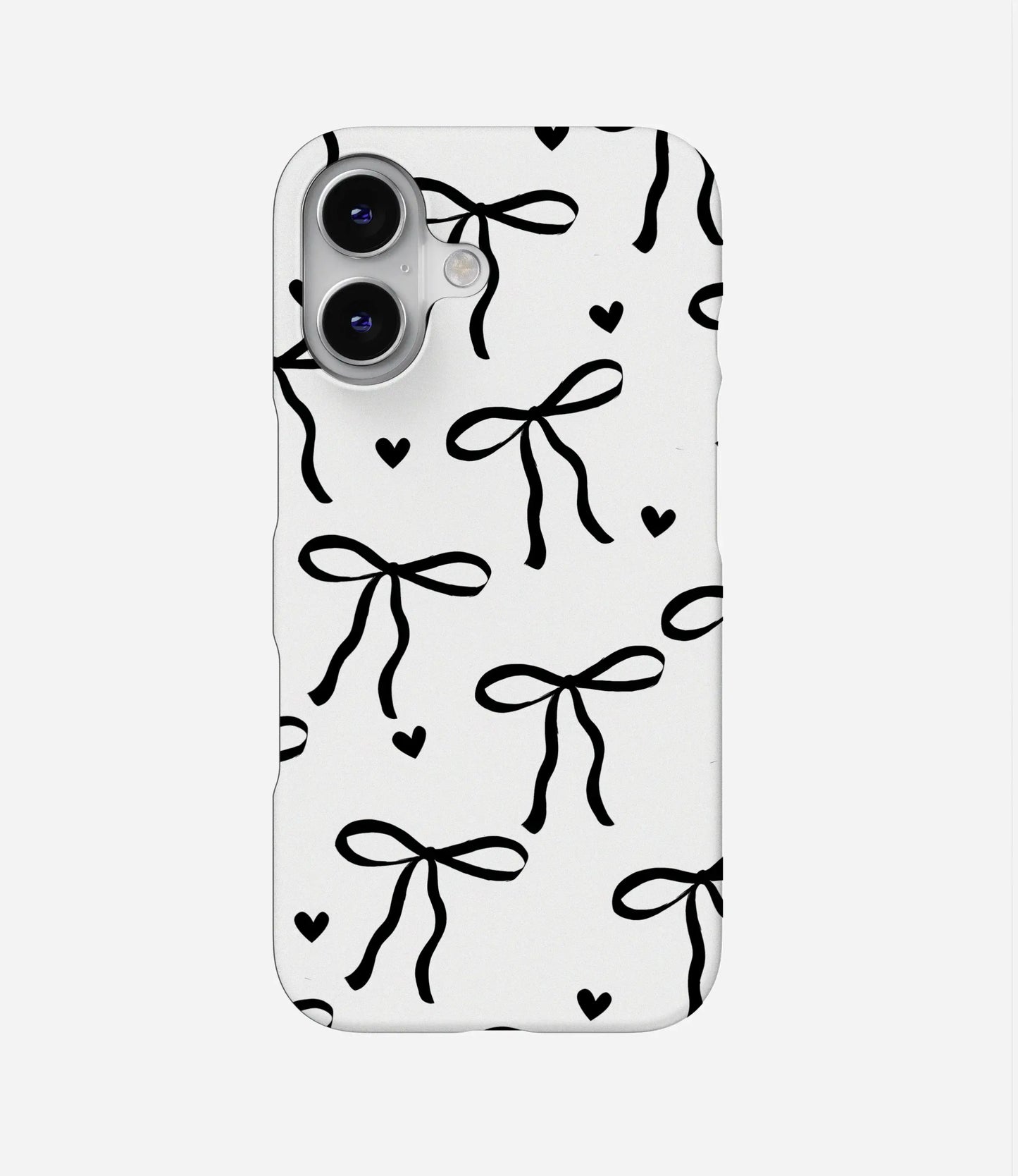 Bow and Hearts Hard Case