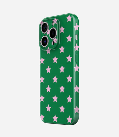 Emerald Stardust Glossy Hard Case