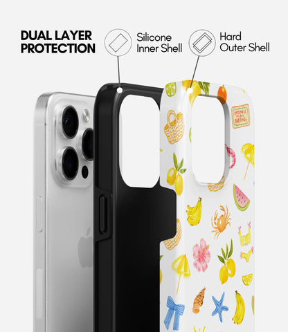 Beach Please Glossy Armoured Case