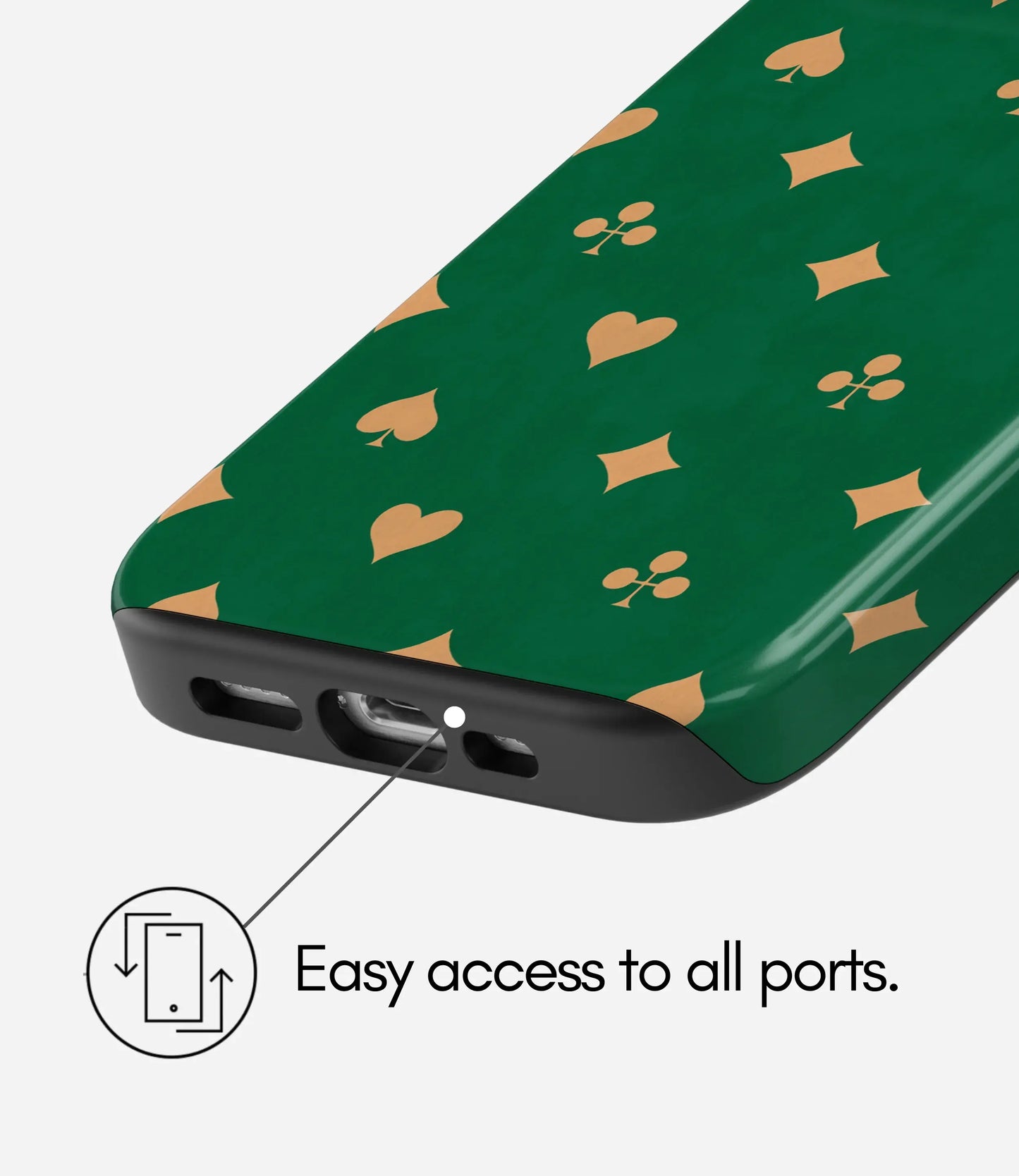 Lucky Suits Glossy Armoured Case