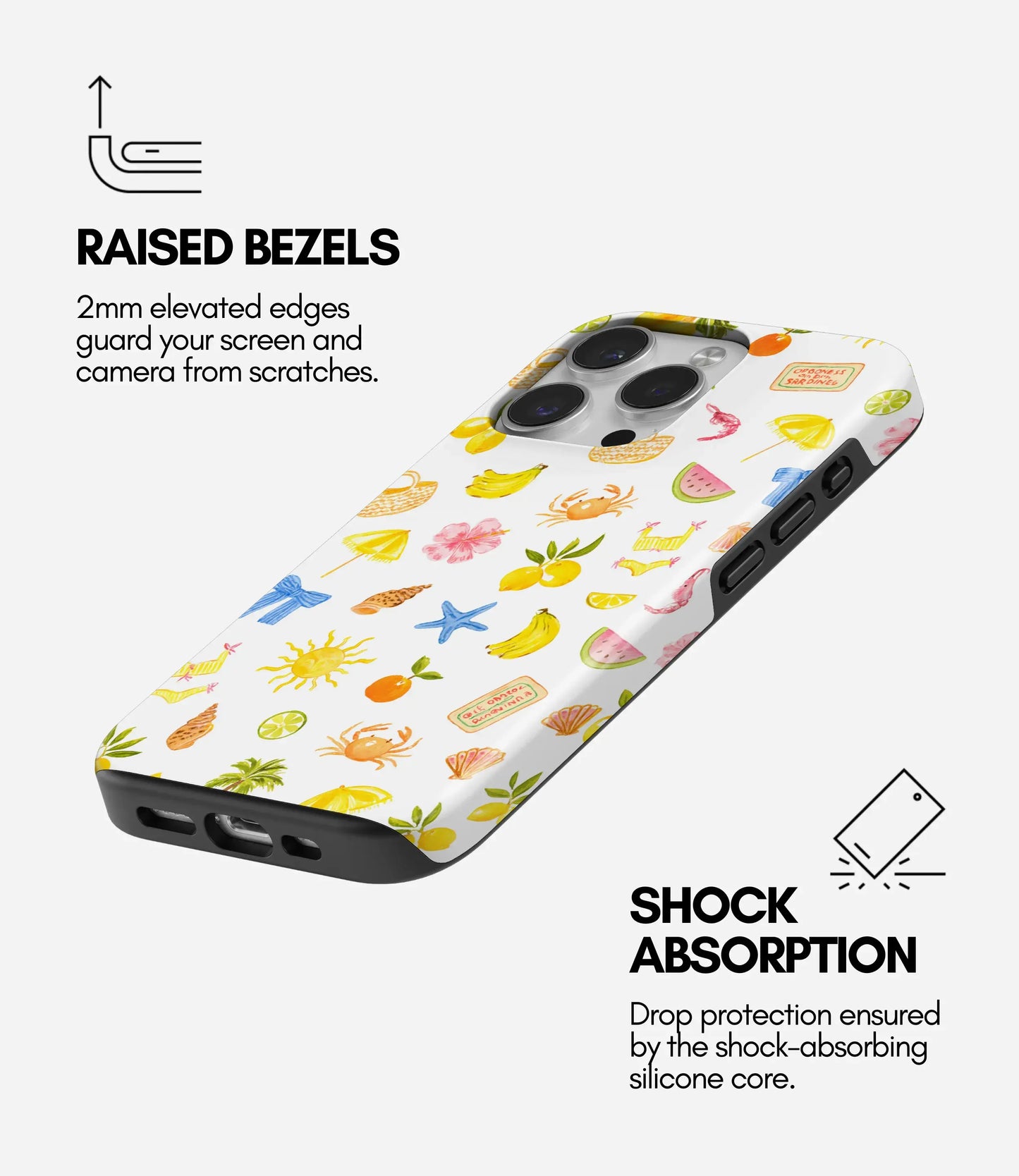 Beach Please Glossy Armoured Case