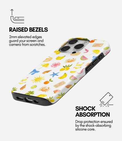 Beach Please Glossy Armoured Case