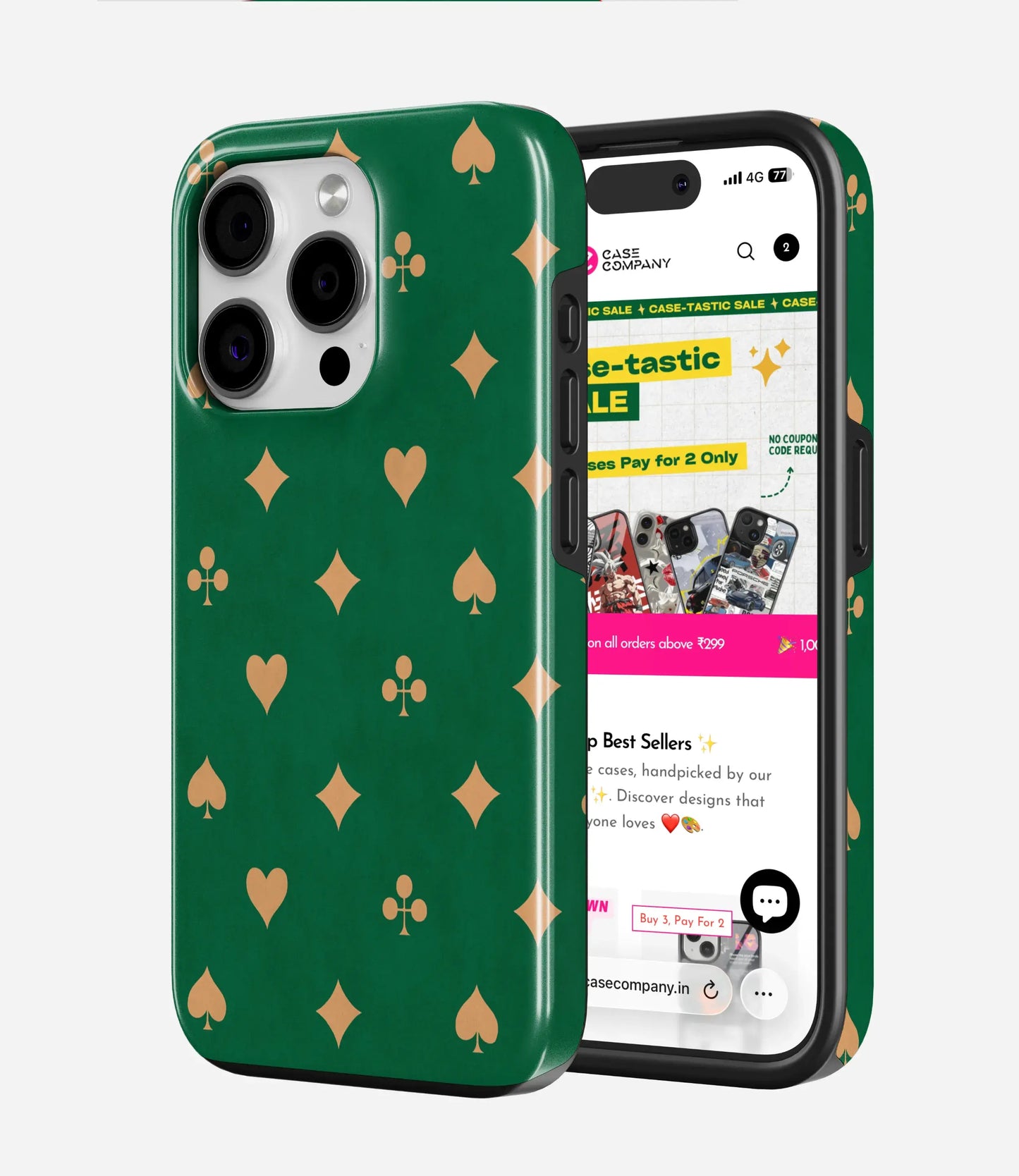 Lucky Suits Glossy Armoured Case