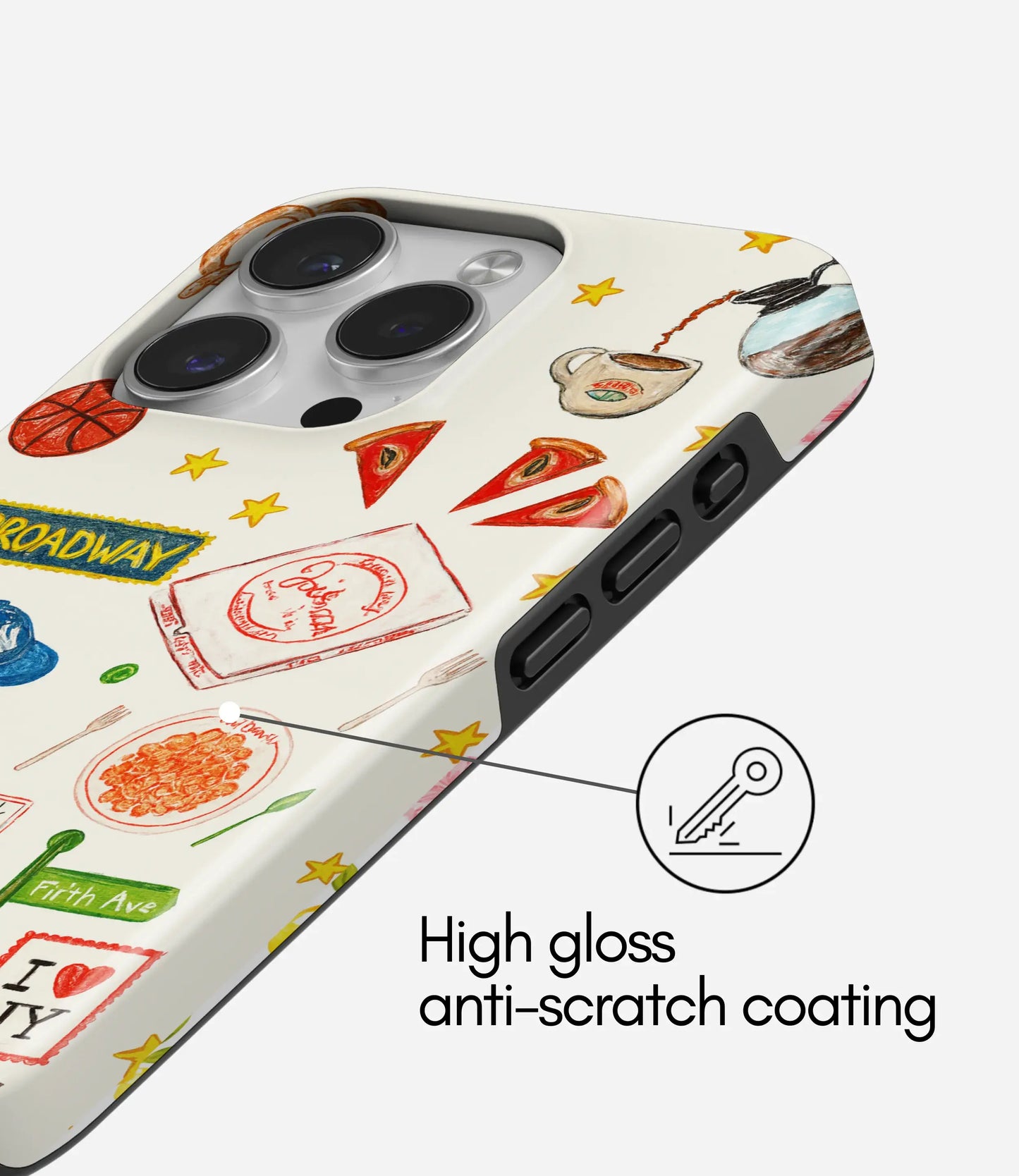 Broadway Lights Glossy Armoured Case