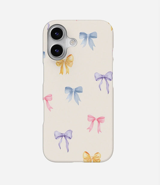 Pastel Ribbons Hard Case