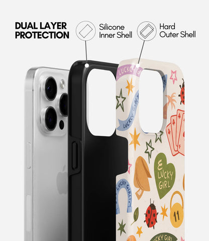 Lady Luck Glossy Armoured Case