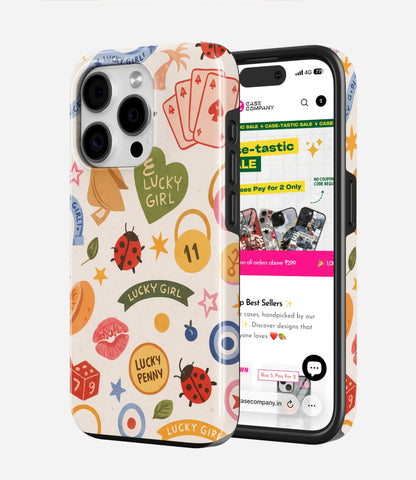 Lady Luck Glossy Armoured Case