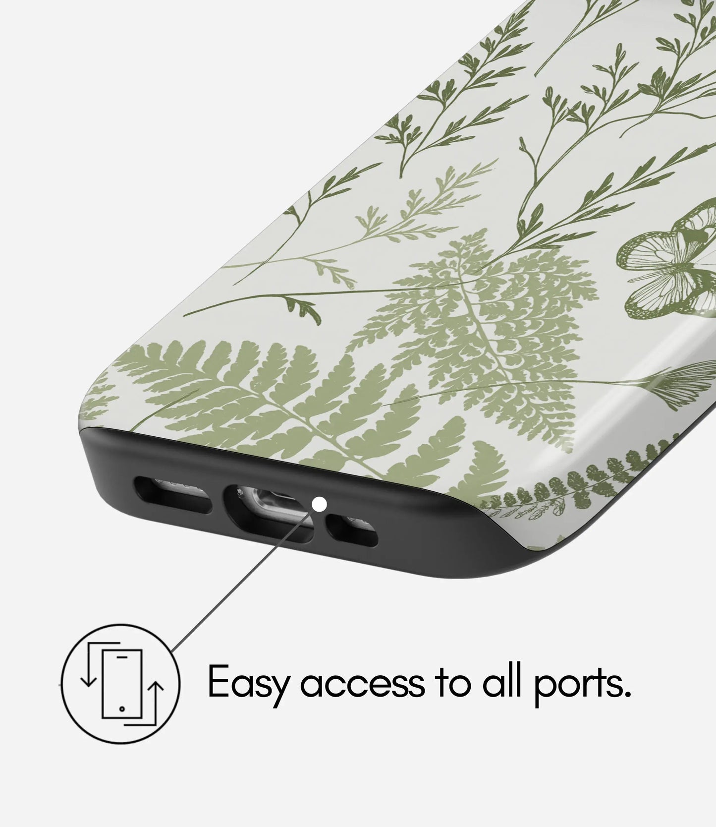 Botanic Breeze Glossy Armoured Case