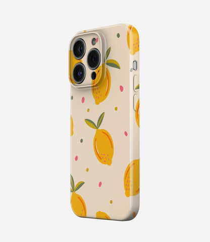 Zesty Lemonade Glossy Hard Case