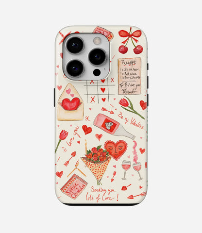Be My Valentine Glossy Armoured Case