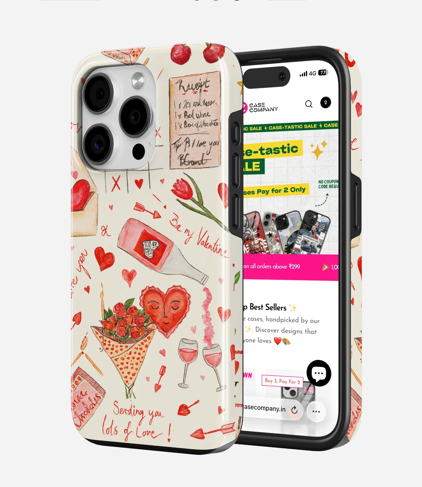 Be My Valentine Glossy Armoured Case