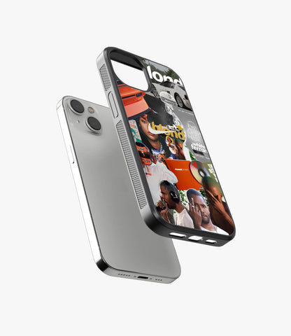 White Ferrari Glass Case