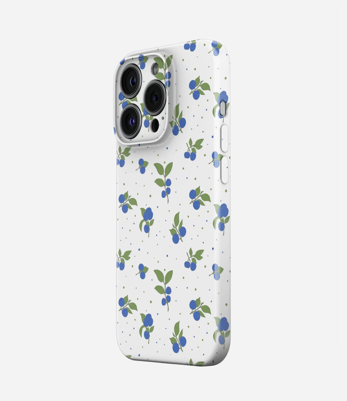 Creamy Blueberry Glossy Hard Case