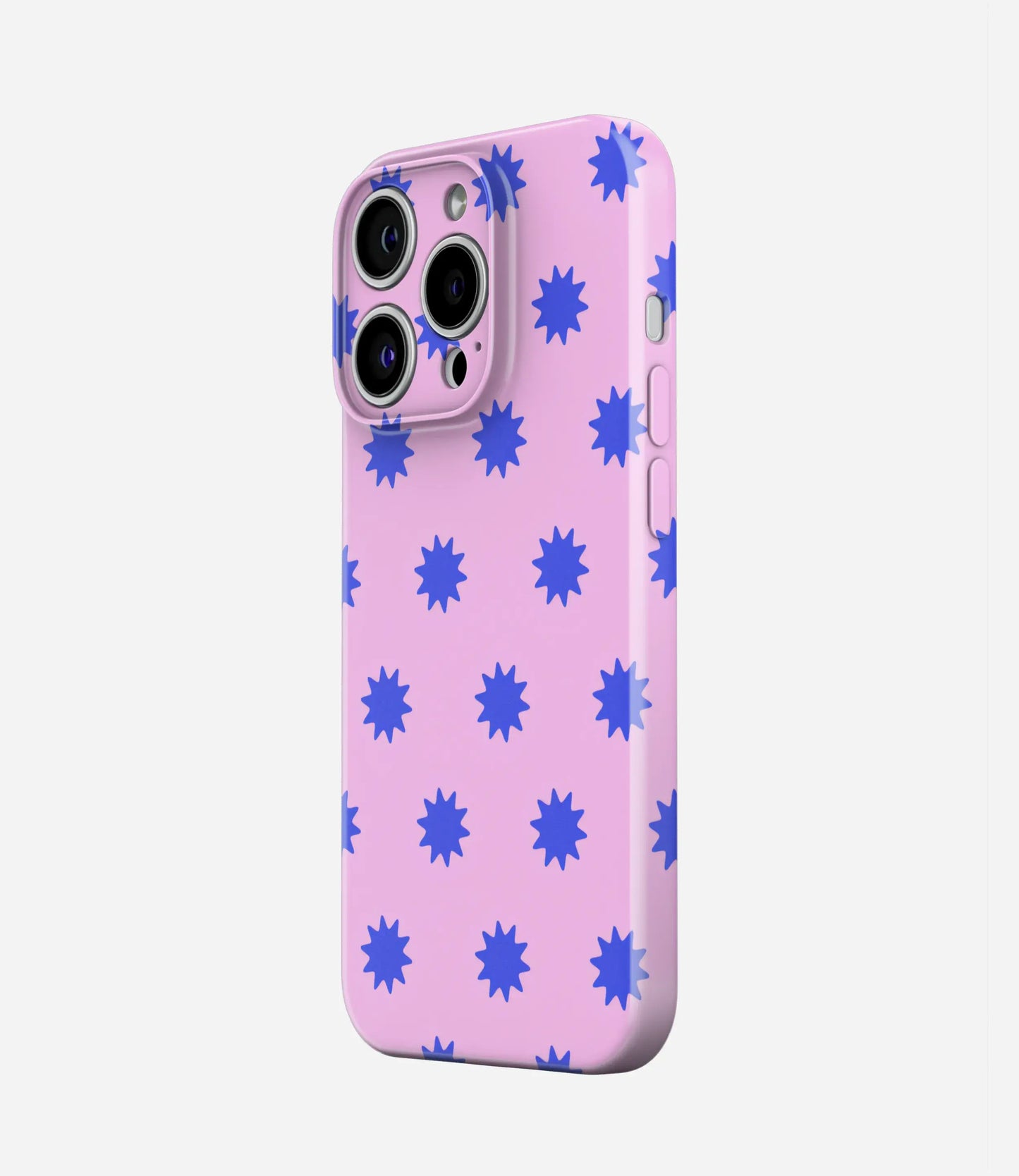 Starburst Pink Glossy Hard Case