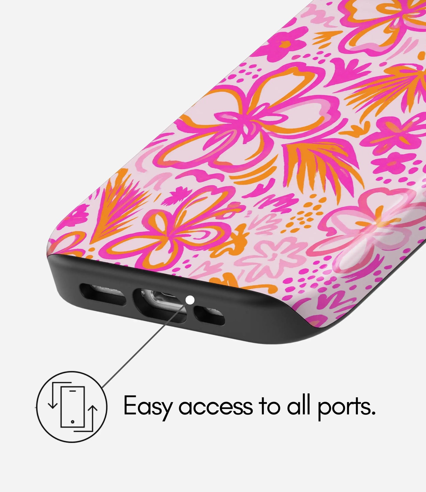 Tropical Pop Glossy Armoured Case