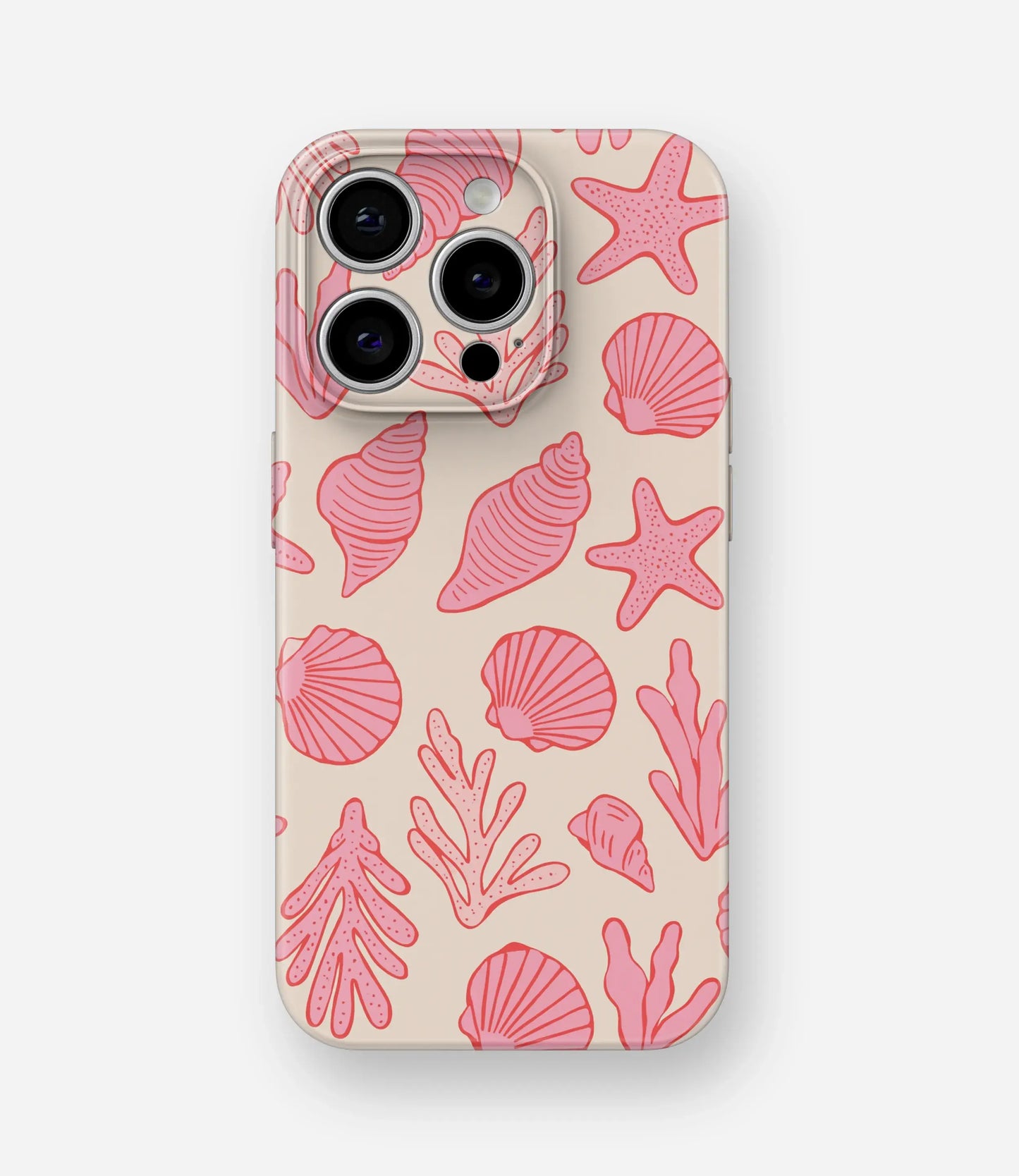 Beachy Pink Glossy Hard Case