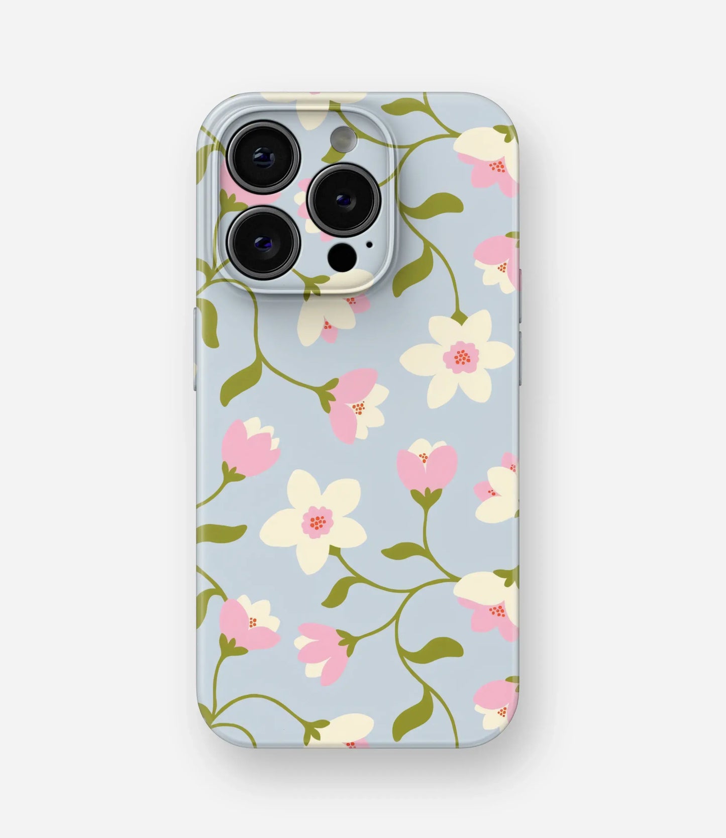 Blush Bloom Sky Glossy Hard Case