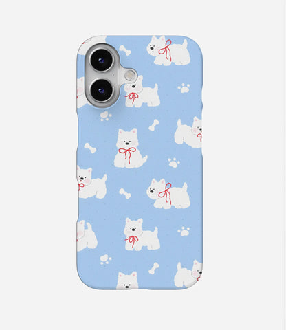 Bow Wow Blue Hard Case