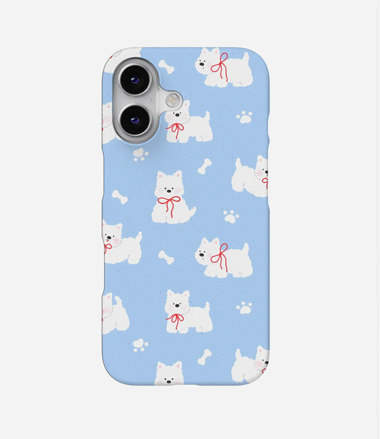 Bow Wow Blue Hard Case