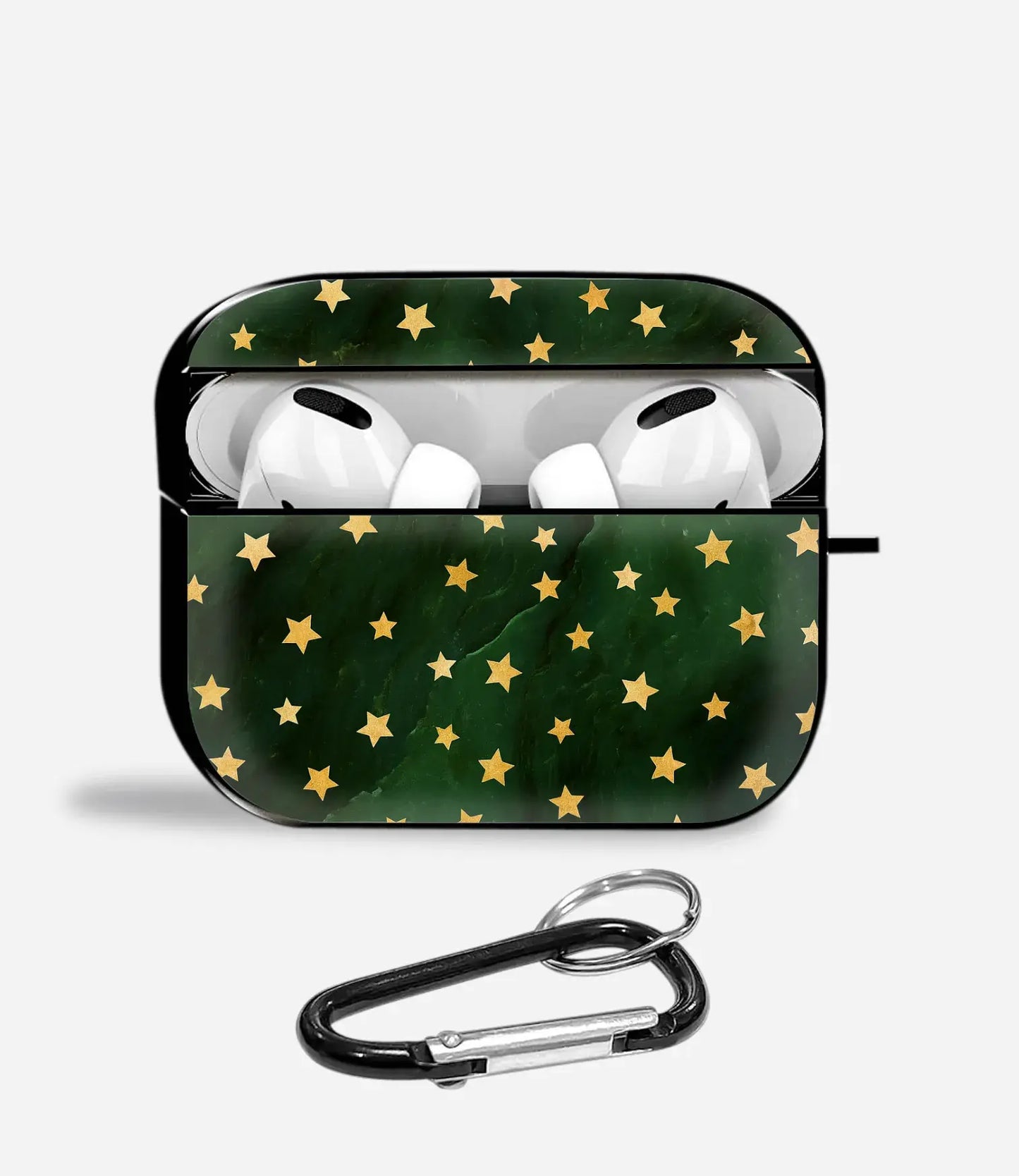 Celestial Emerald Aipods Glass Case