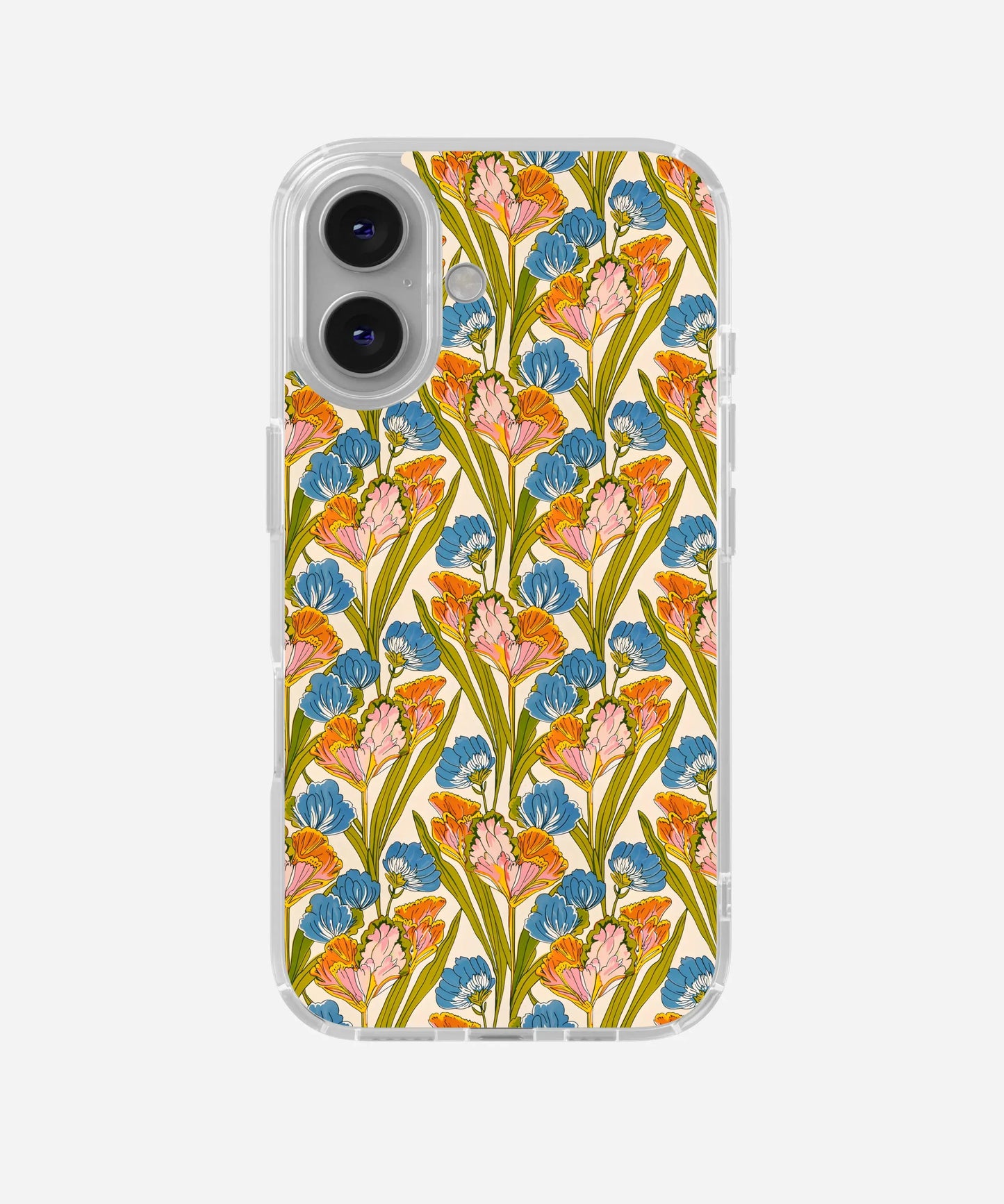 Coral Meadow Silicone Phone Case