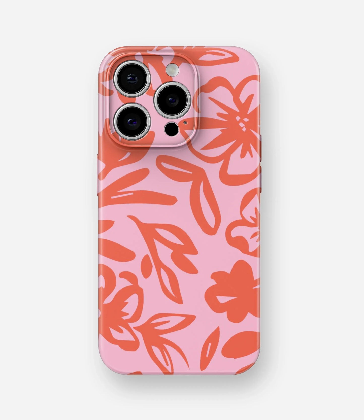 Coral Sketch Glossy Hard Case