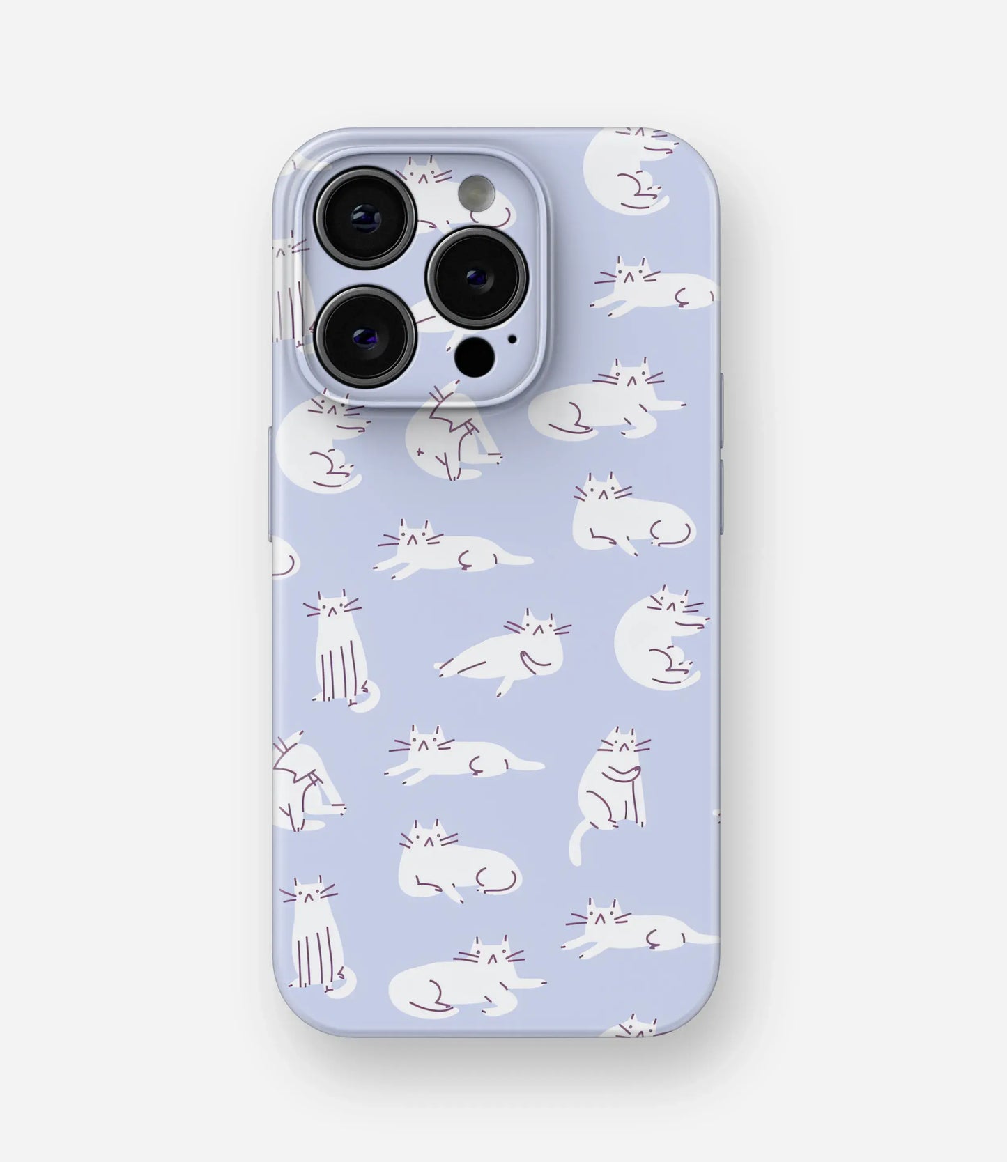Cozy Cats Glossy Hard Case