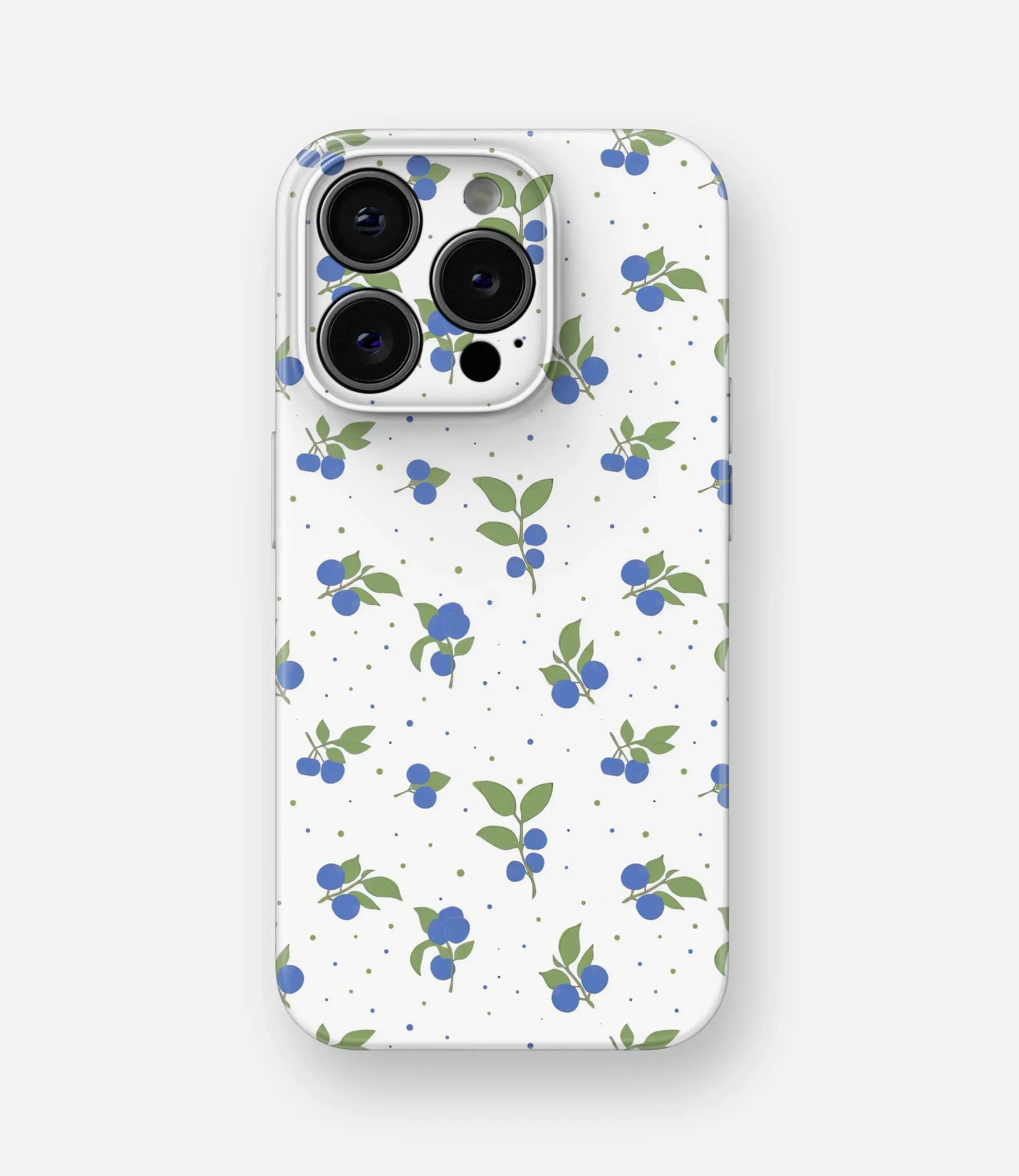 Creamy Blueberry Glossy Hard Case