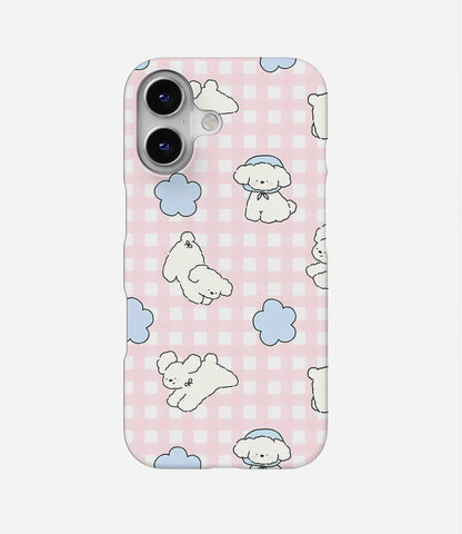 Gingham Paws Hard Case