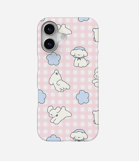 Gingham Paws Hard Case