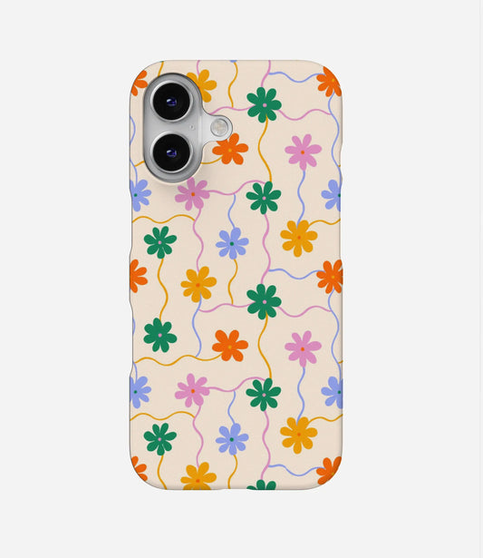 Groovy Bloom Phone Case