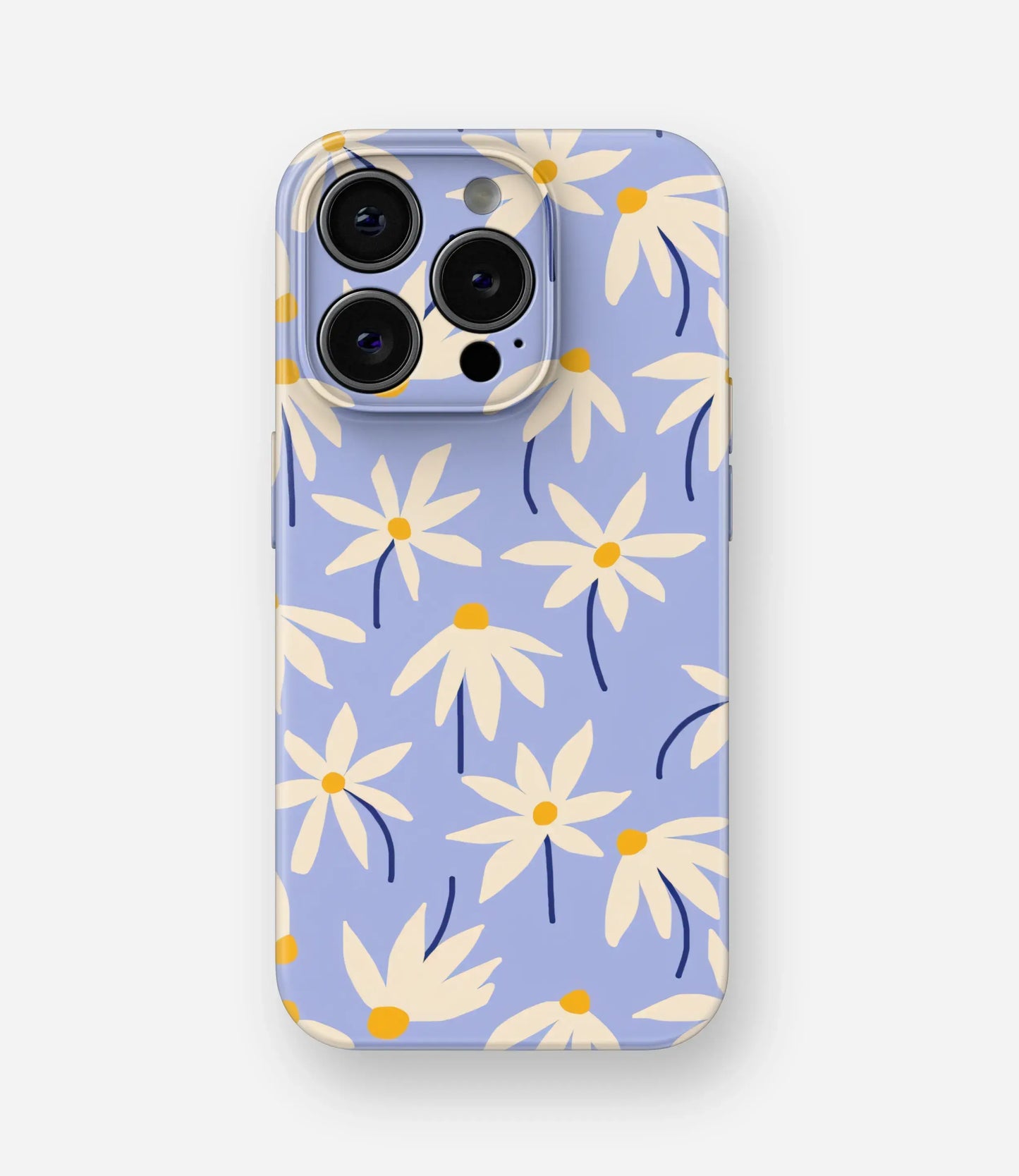 Lilac Daisy Glossy Hard Case
