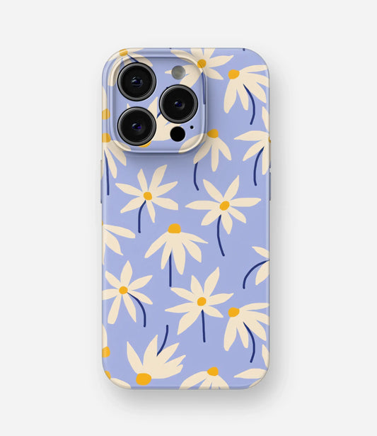 Lilac Daisy Glossy Hard Case