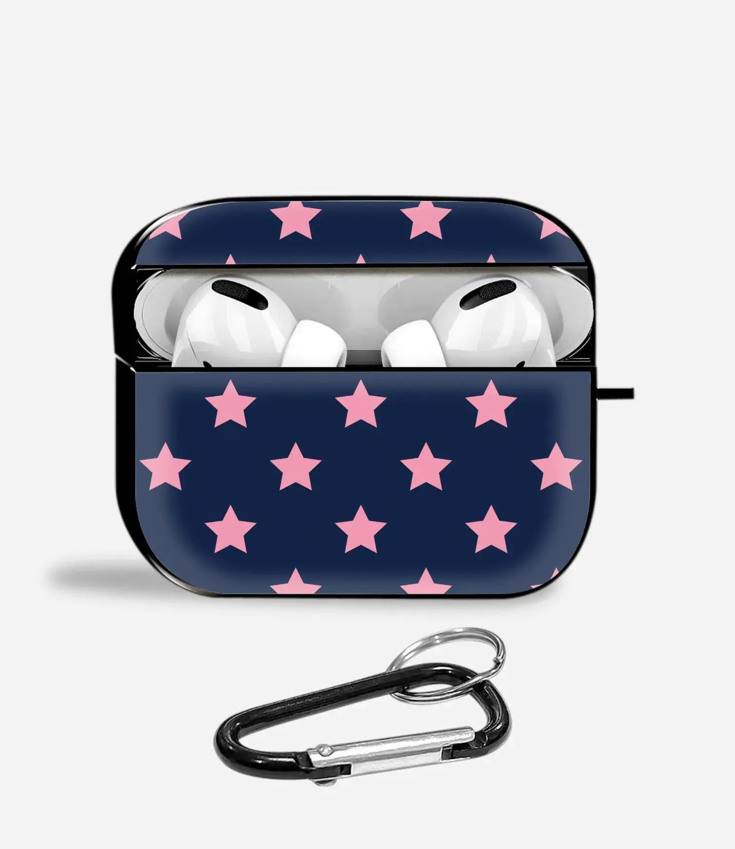 Midnight Stardust Aipods Glass Case