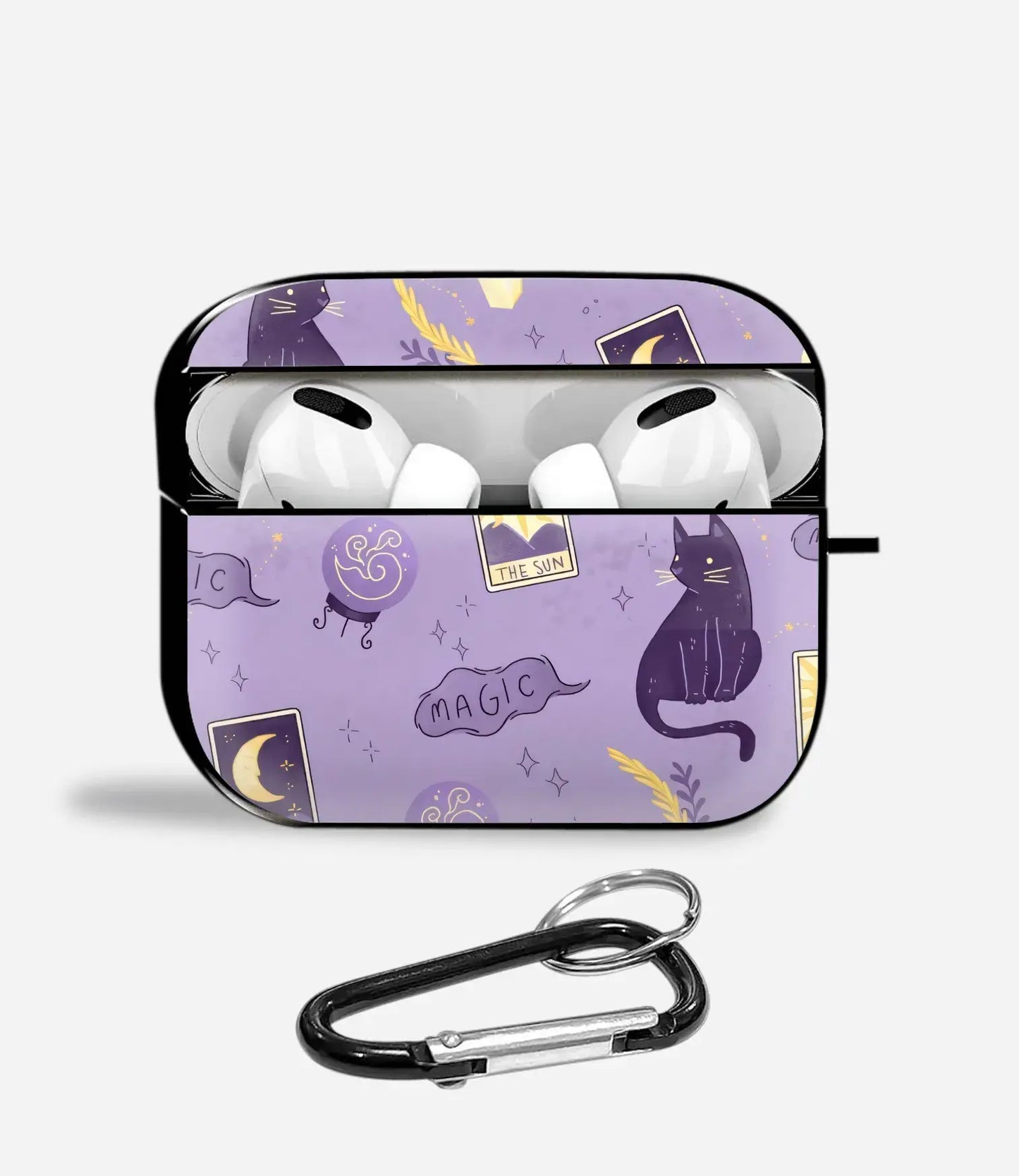 Mystic Cat Aipods Glass Case