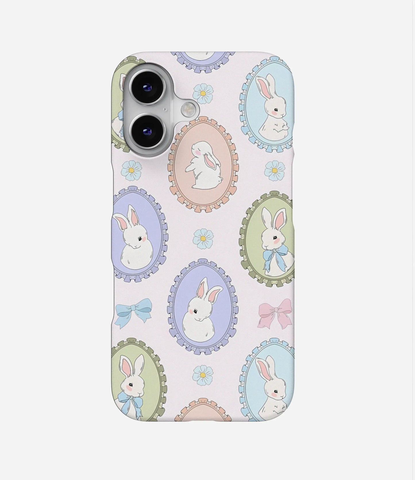 Pastel Rabbits Hard Case