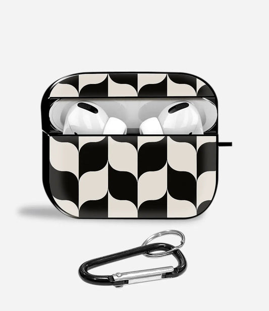 Retro Sway Aipods Glass Case