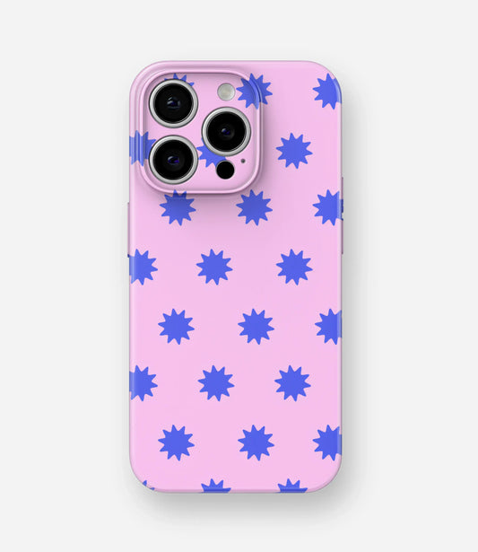 Starburst Pink Glossy Hard Case