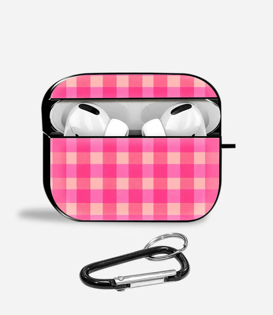 Sweet Checks Aipods Glass Case